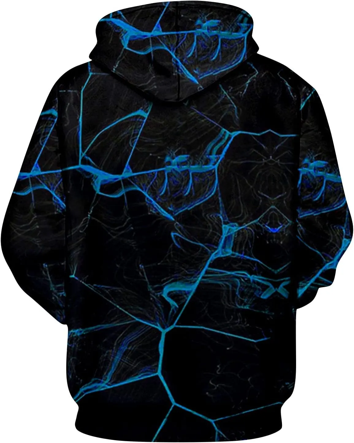 Mens Hoodies Graphic 3D Sweater Vortex Print Long Sleeve Hoodie Men's Sportswear Trendy Hoodie