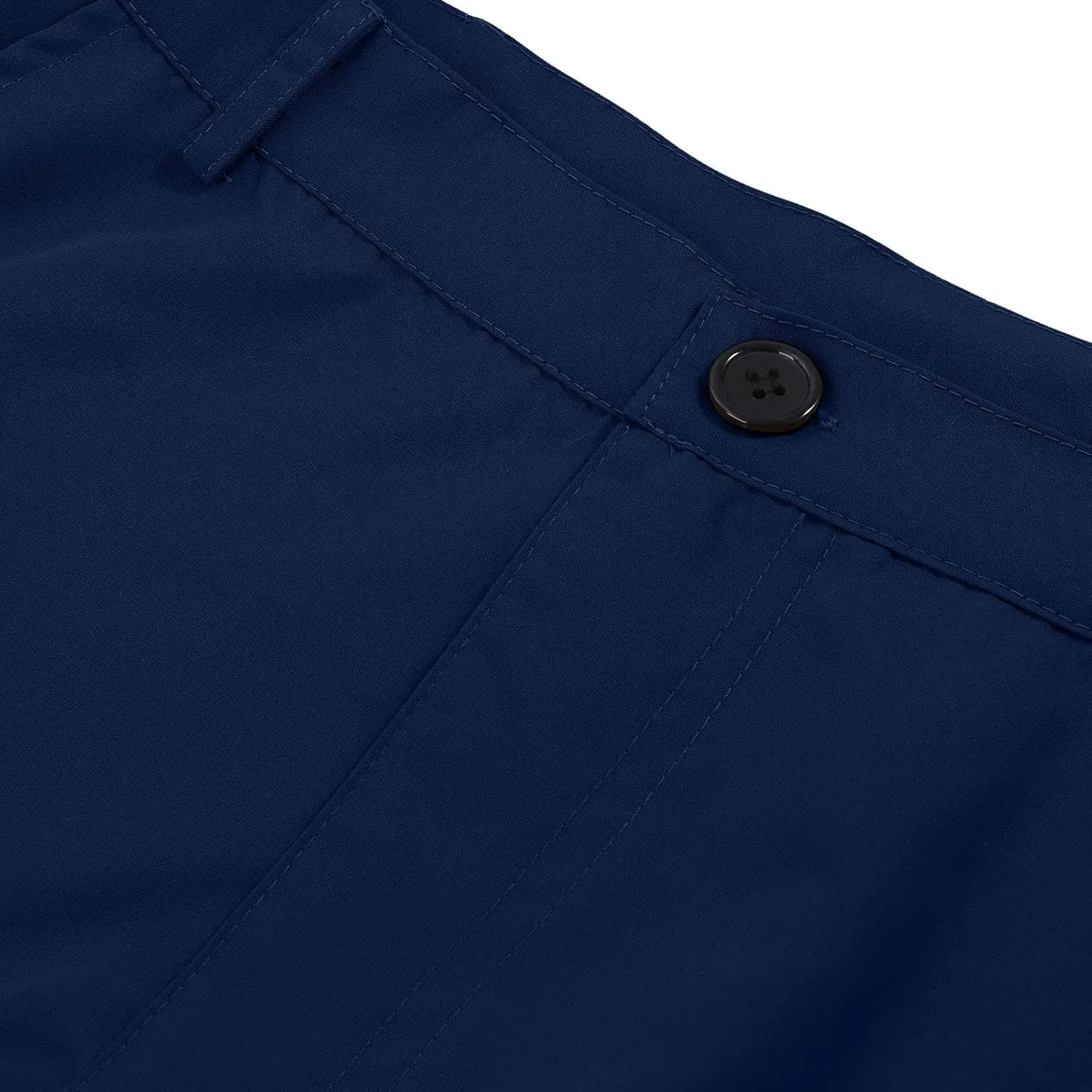 Men's Military Cargo Pants Solid Color Combat Pant Regular Fit Straight Leg Sweatpant Outdoor Stretch Golf Sweatpants