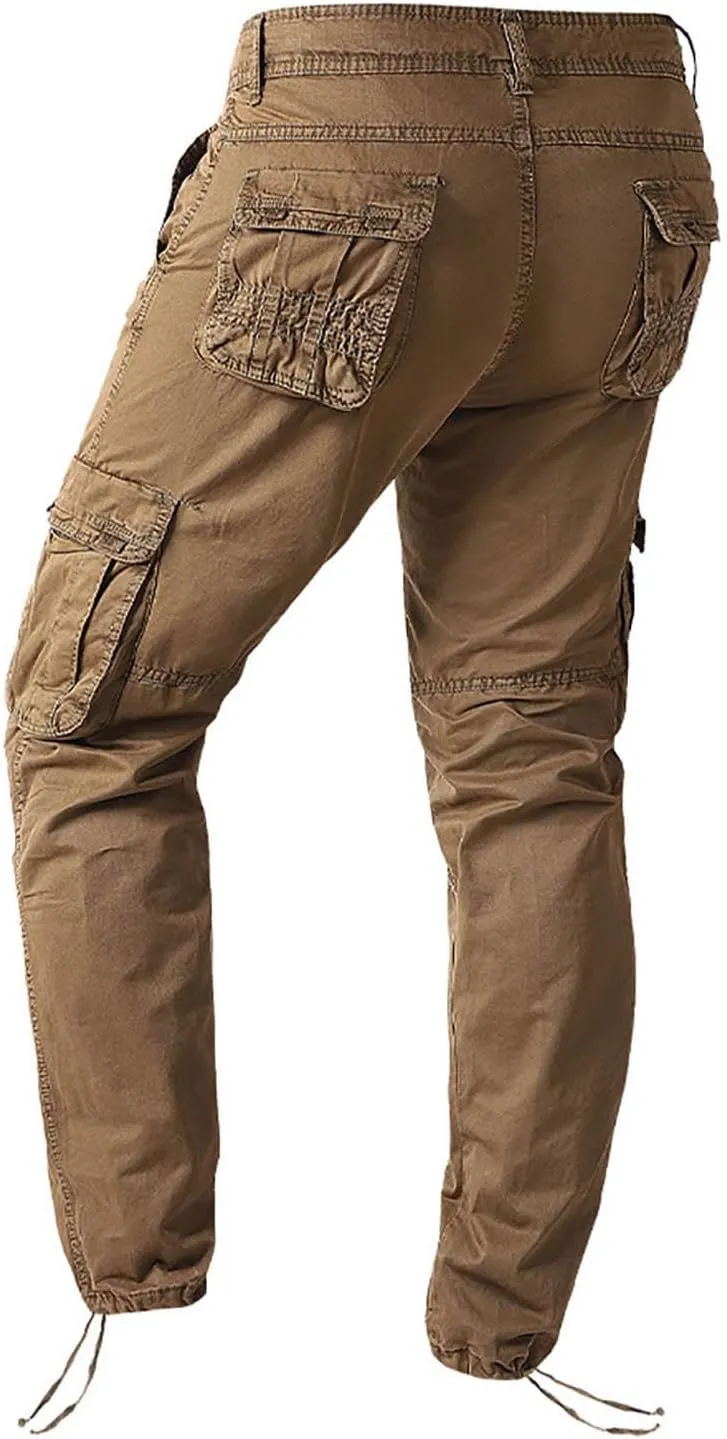Mens Outdoor Tactical Pants Hiking Pants Workout Sweatpants Workout Joggers Sweatpants Lightweight Ripstop Work Pants