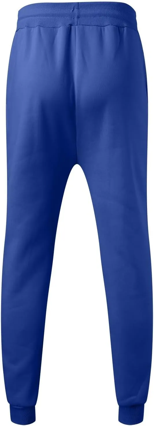 Mens Sweatpants, Men's Lightweight Sweatpants Loose Fit Open Bottom Athletic Running Jogging Pants with Pockets