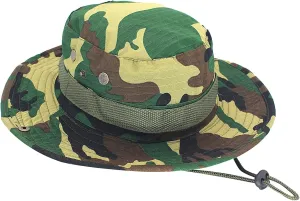 Mens 𝐒un Hat Wide Brim Breathable UPF50  Windproof Fishing Hats Removable Boonie Capsfor Hiking Protection