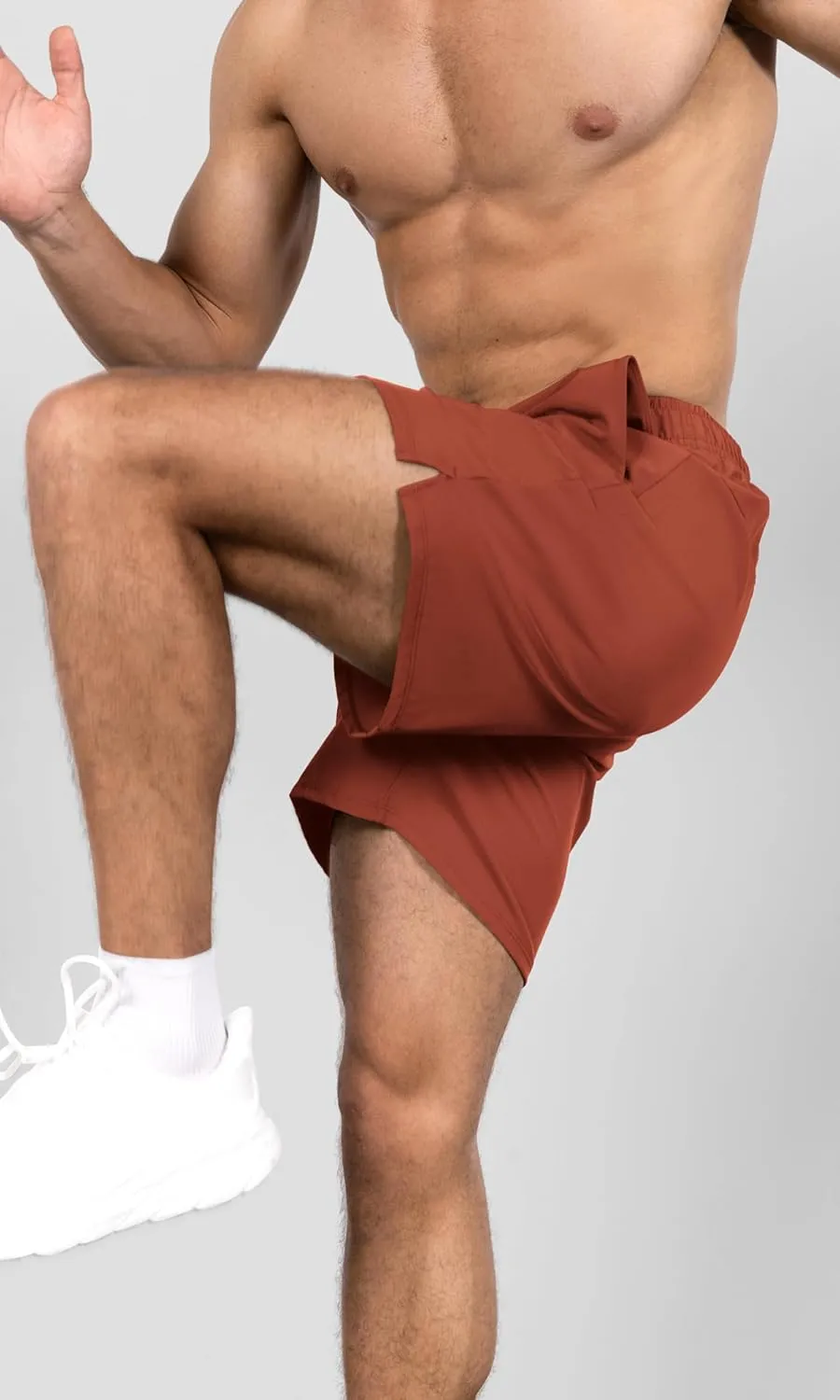 ODODOS Men's Athletic Shorts with Pockets 5" / 7" Inseam Quick Dry Lightweight Workout Gym Running Shorts