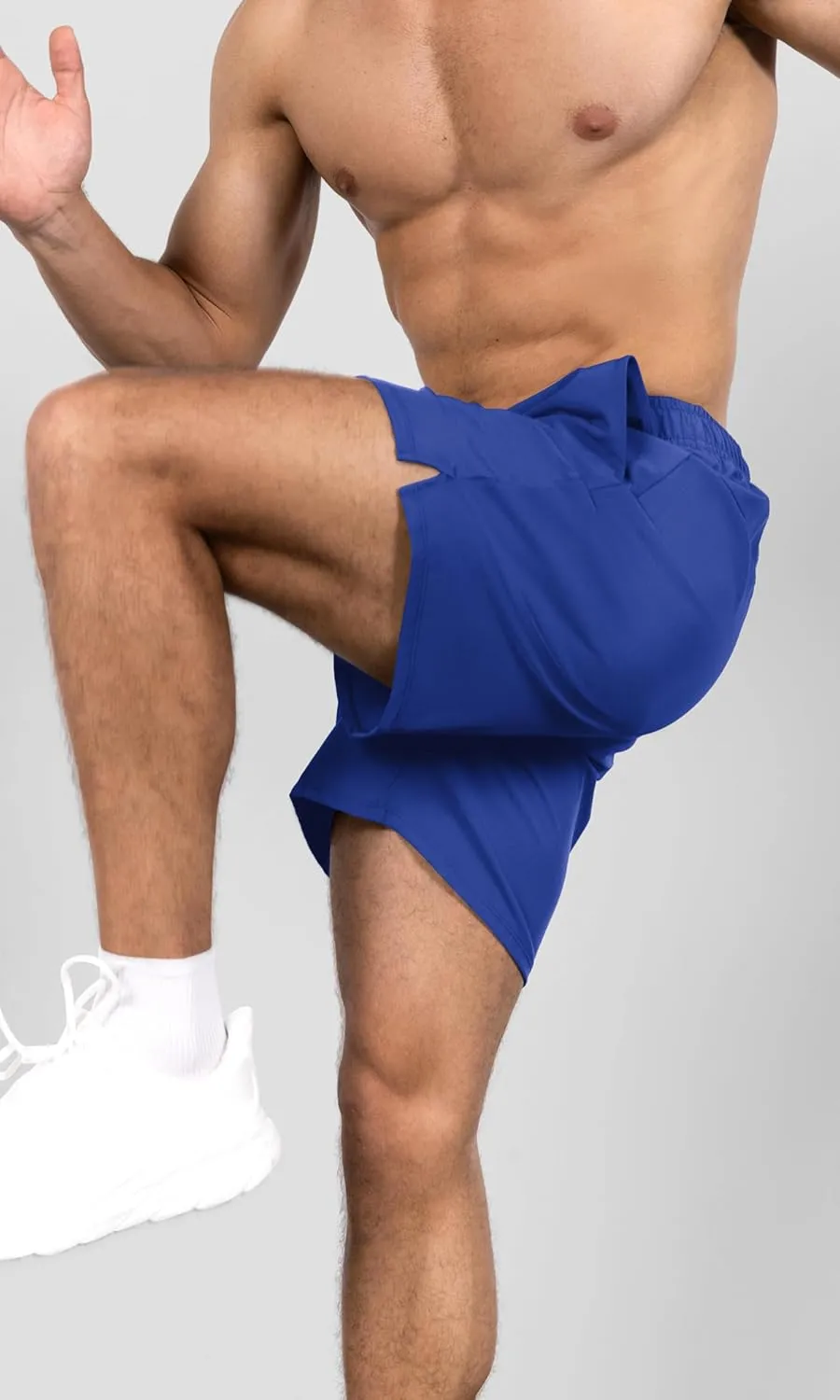 ODODOS Men's Athletic Shorts with Pockets 5" / 7" Inseam Quick Dry Lightweight Workout Gym Running Shorts