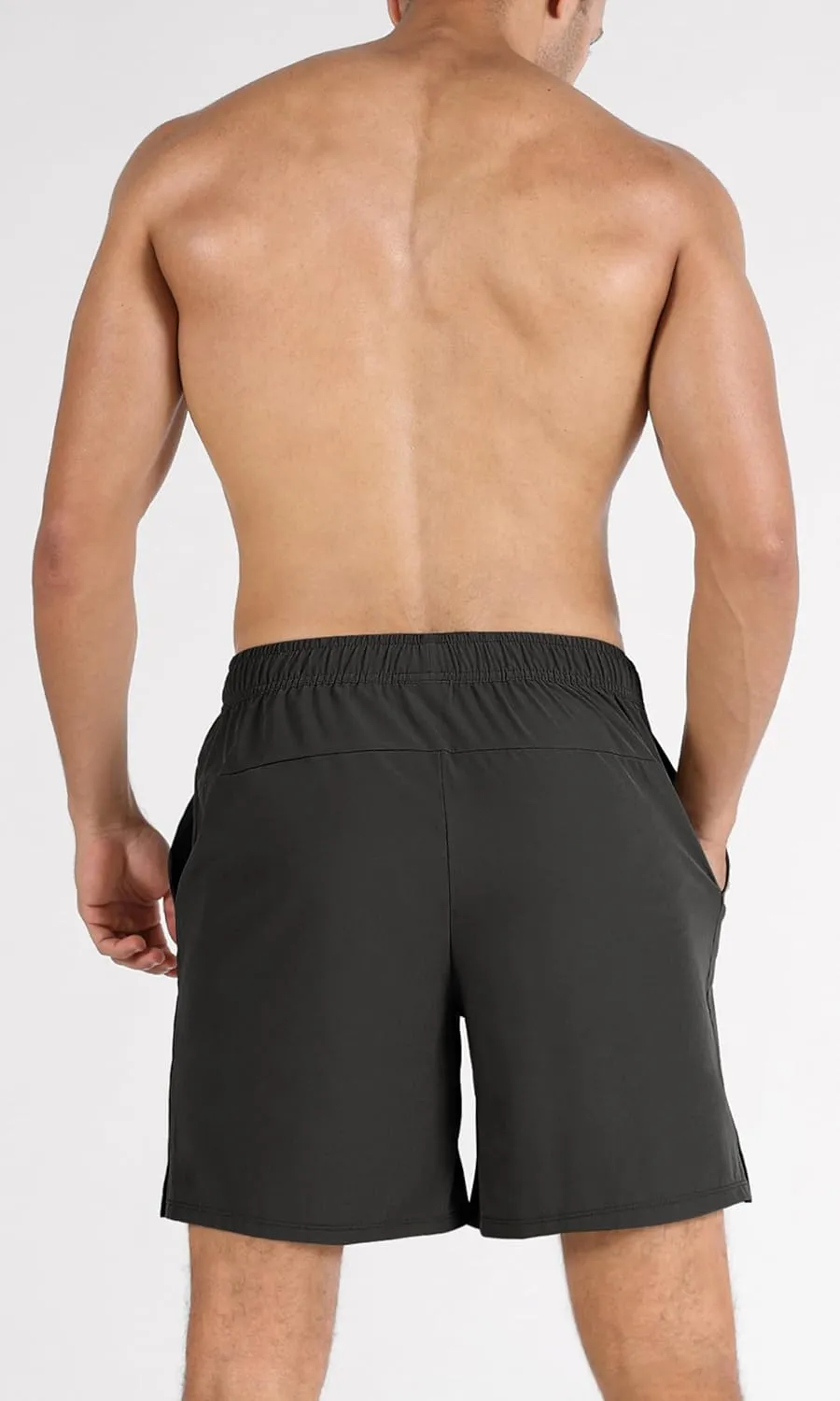 ODODOS Men's Athletic Shorts with Pockets 5" / 7" Inseam Quick Dry Lightweight Workout Gym Running Shorts