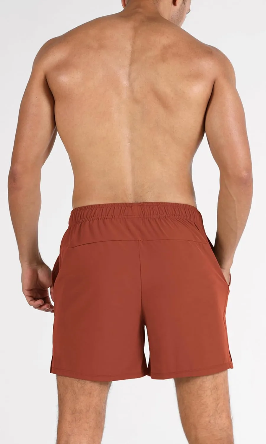 ODODOS Men's Athletic Shorts with Pockets 5" / 7" Inseam Quick Dry Lightweight Workout Gym Running Shorts
