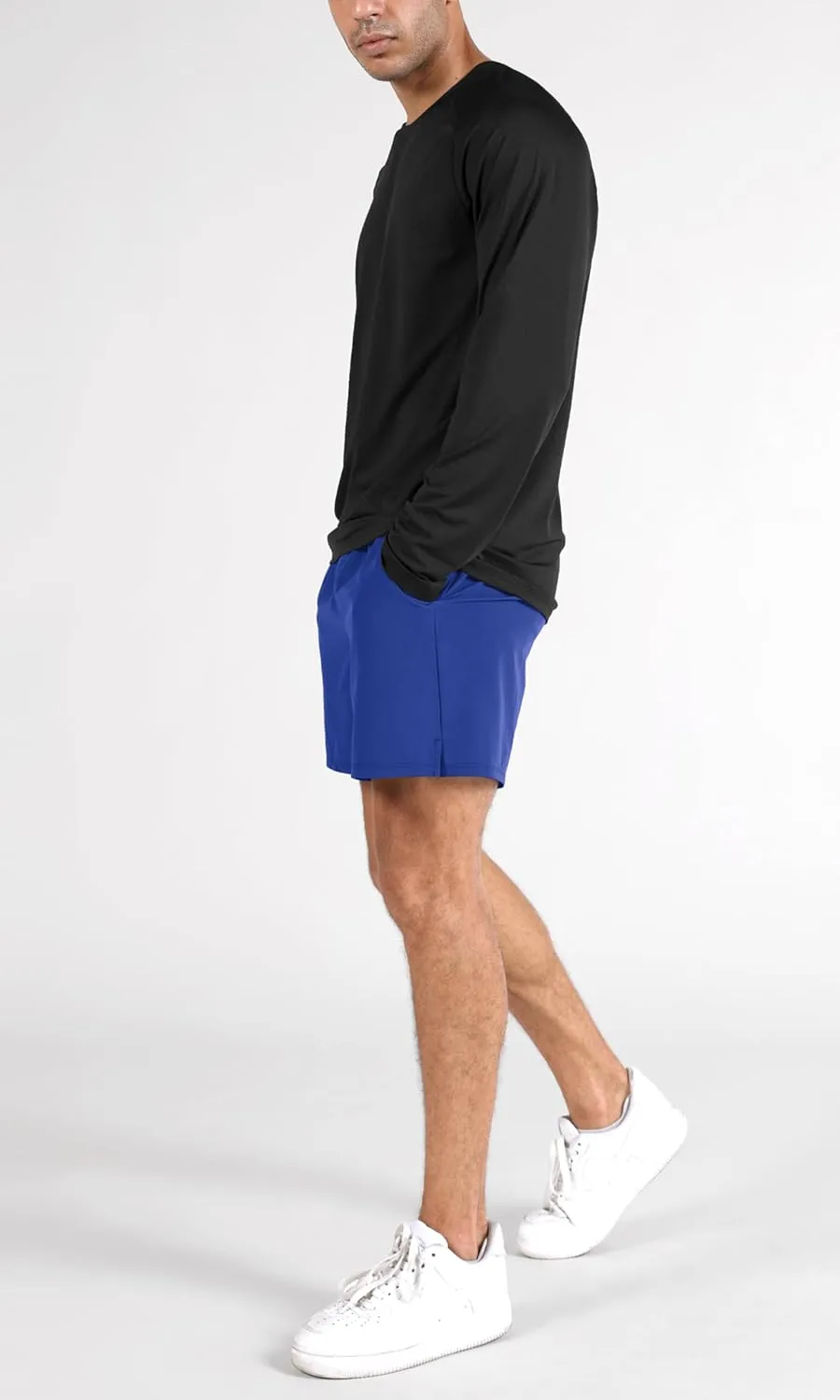 ODODOS Men's Athletic Shorts with Pockets 5" / 7" Inseam Quick Dry Lightweight Workout Gym Running Shorts