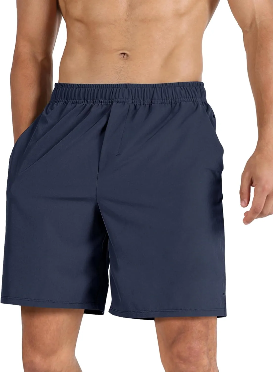 ODODOS Men's Athletic Shorts with Pockets 5" / 7" Inseam Quick Dry Lightweight Workout Gym Running Shorts