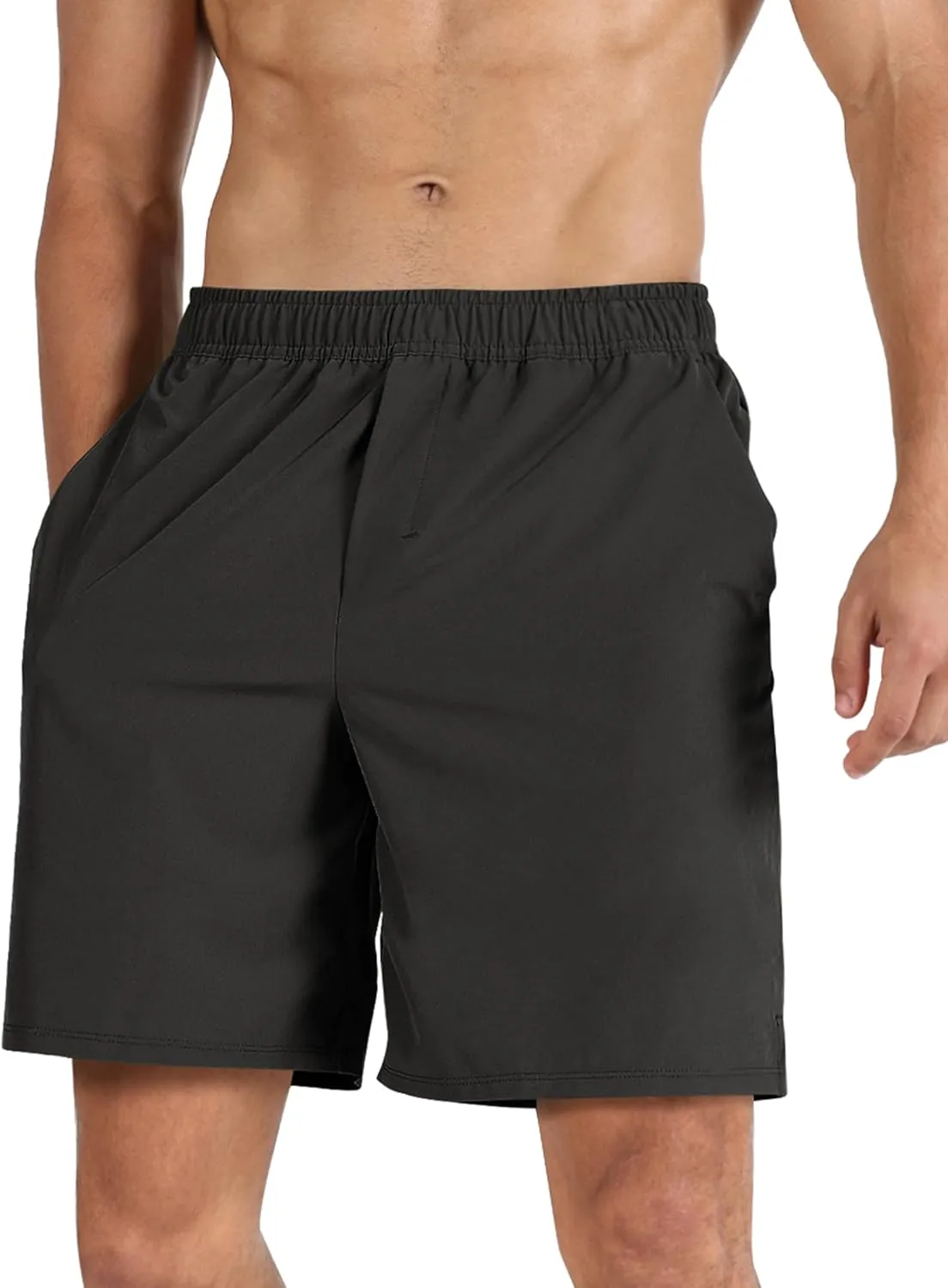 ODODOS Men's Athletic Shorts with Pockets 5" / 7" Inseam Quick Dry Lightweight Workout Gym Running Shorts