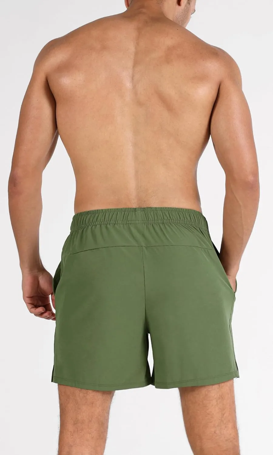 ODODOS Men's Athletic Shorts with Pockets 5" / 7" Inseam Quick Dry Lightweight Workout Gym Running Shorts