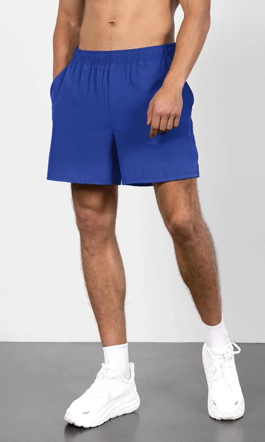 ODODOS Men's Athletic Shorts with Pockets 5" / 7" Inseam Quick Dry Lightweight Workout Gym Running Shorts