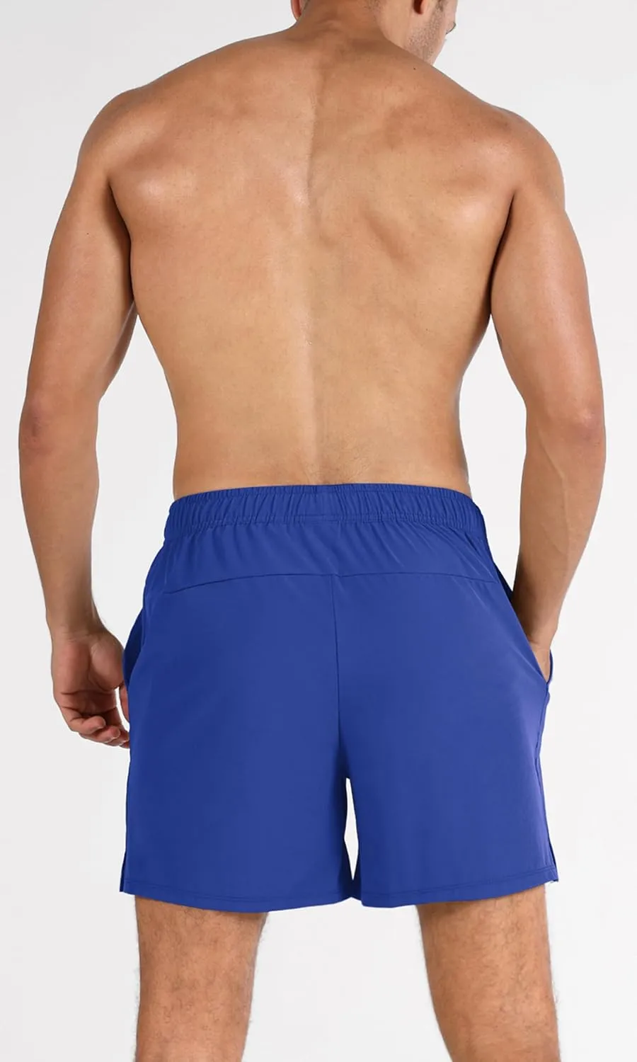 ODODOS Men's Athletic Shorts with Pockets 5" / 7" Inseam Quick Dry Lightweight Workout Gym Running Shorts