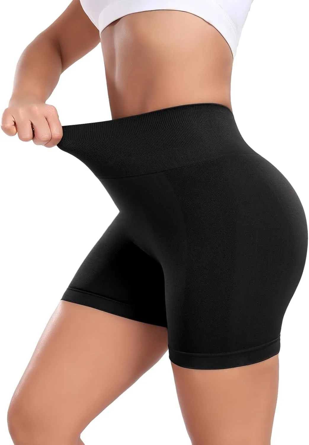 OUDOTA Gym Shorts Women Scrunch Butt Lifting Workout Yoga Shorts Seamless High Waist Biker Shorts for Women Tummy Control