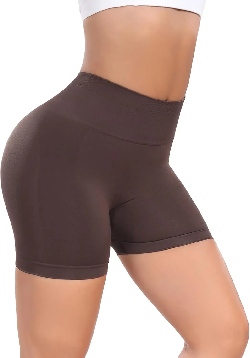 OUDOTA Gym Shorts Women Scrunch Butt Lifting Workout Yoga Shorts Seamless High Waist Biker Shorts for Women Tummy Control
