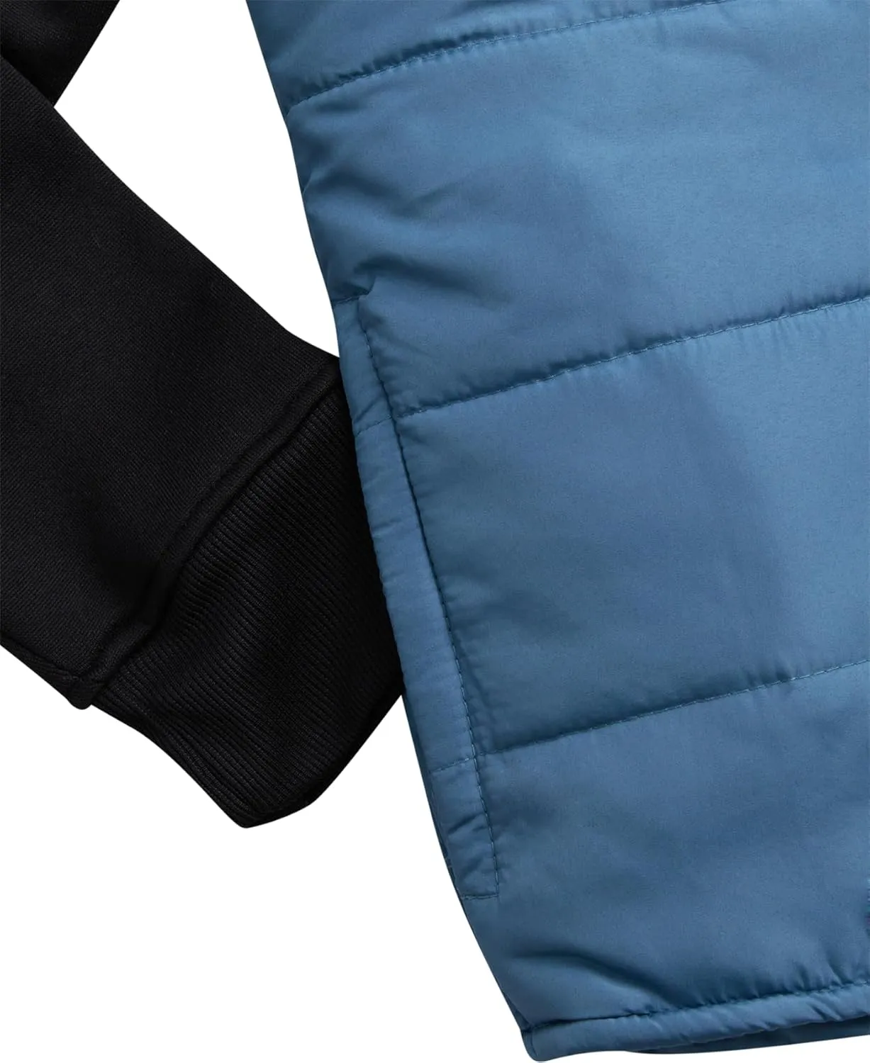 RBX Boys Active Tracksuit Set - 3 Piece Fleece Pullover Hoodie, Jogger Sweatpants, and Puffer Vest Set for Boys (Sizes: 4-12)