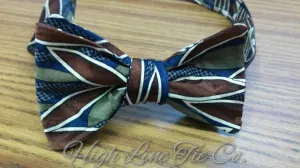 Reversible 100% Silk Self-Tie Bow Tie