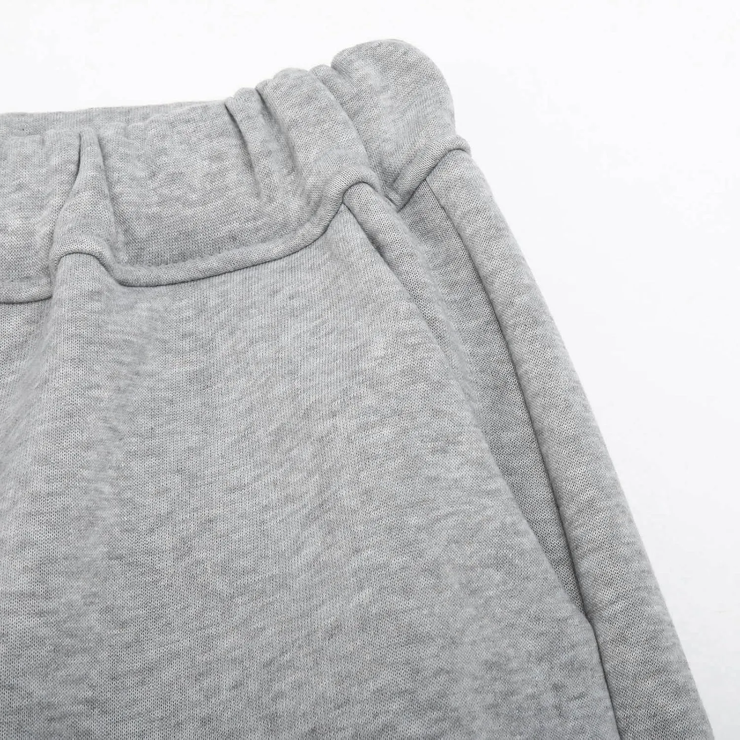Rvidbe Women's Sweatpants with Pockets,Winter Fleece Lined Comfy Warm Baggy Pants Drawstring High Waist Wide Leg Lounge Pants