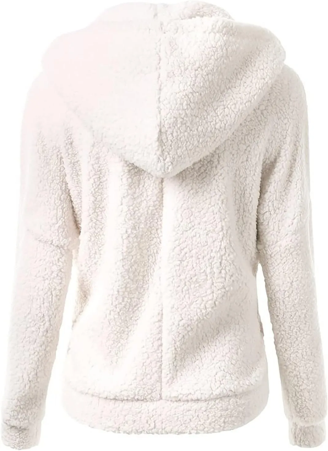 Sherpa Lined Jacket Women 2023 Fashion Casual Sleeveless Drawstring Zip Up Vest Hoodies Fall Winter Sweatshirts Jackets