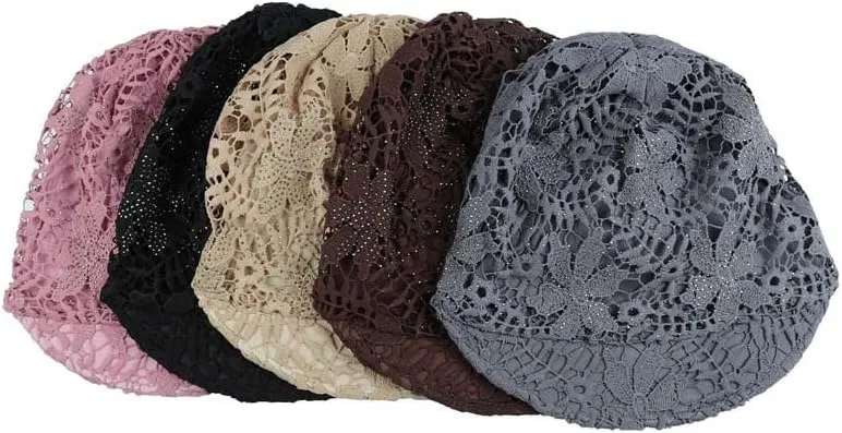 Summer Hat for Women - Slouchy Beanie With Brim Cutout, Spring Autumn Skull Cap, Visor Womens Hat