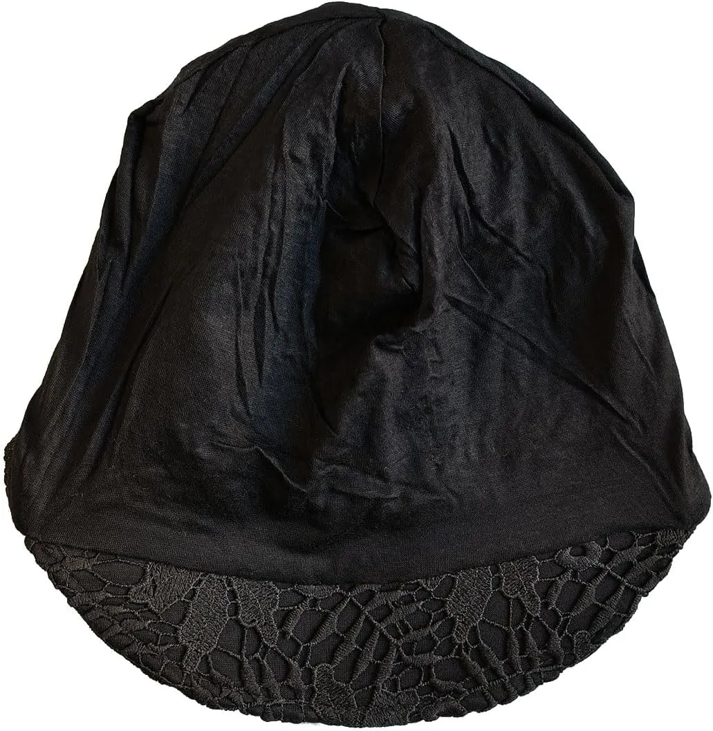Summer Hat for Women - Slouchy Beanie With Brim Cutout, Spring Autumn Skull Cap, Visor Womens Hat