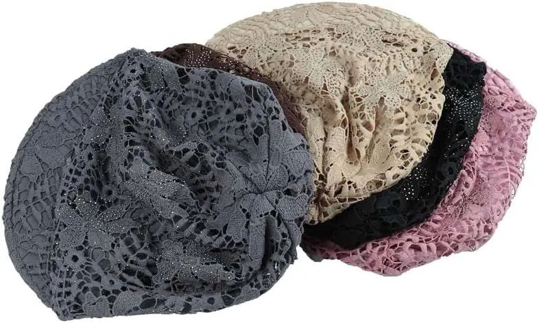 Summer Hat for Women - Slouchy Beanie With Brim Cutout, Spring Autumn Skull Cap, Visor Womens Hat
