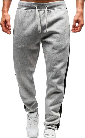 Sweatpants for Men Lightweight Lounge Casual Elastic Bottom Joggers Spring Summer Baggy Drawstring Athletic Pants