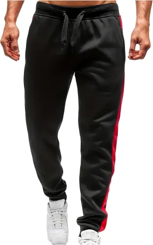 Sweatpants for Men Lightweight Lounge Casual Elastic Bottom Joggers Spring Summer Baggy Drawstring Athletic Pants