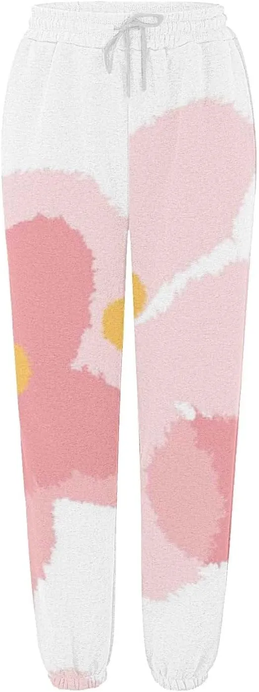 Sweatpants Women Baggy Joggers Pants Workout High Waisted Yoga Pants with Pockets Casual Athletic Workout Pants