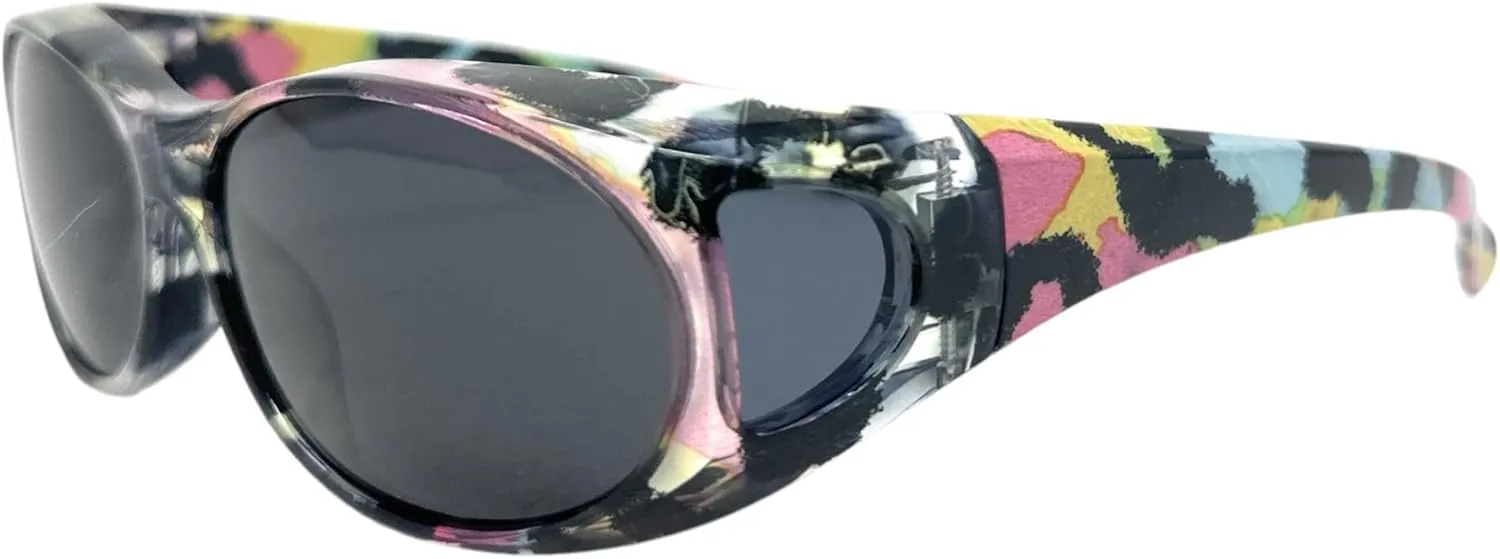 The Camo Guard Polarized Fit Over Sunglasses, Unisex OTG Wrap Around Over Glasses