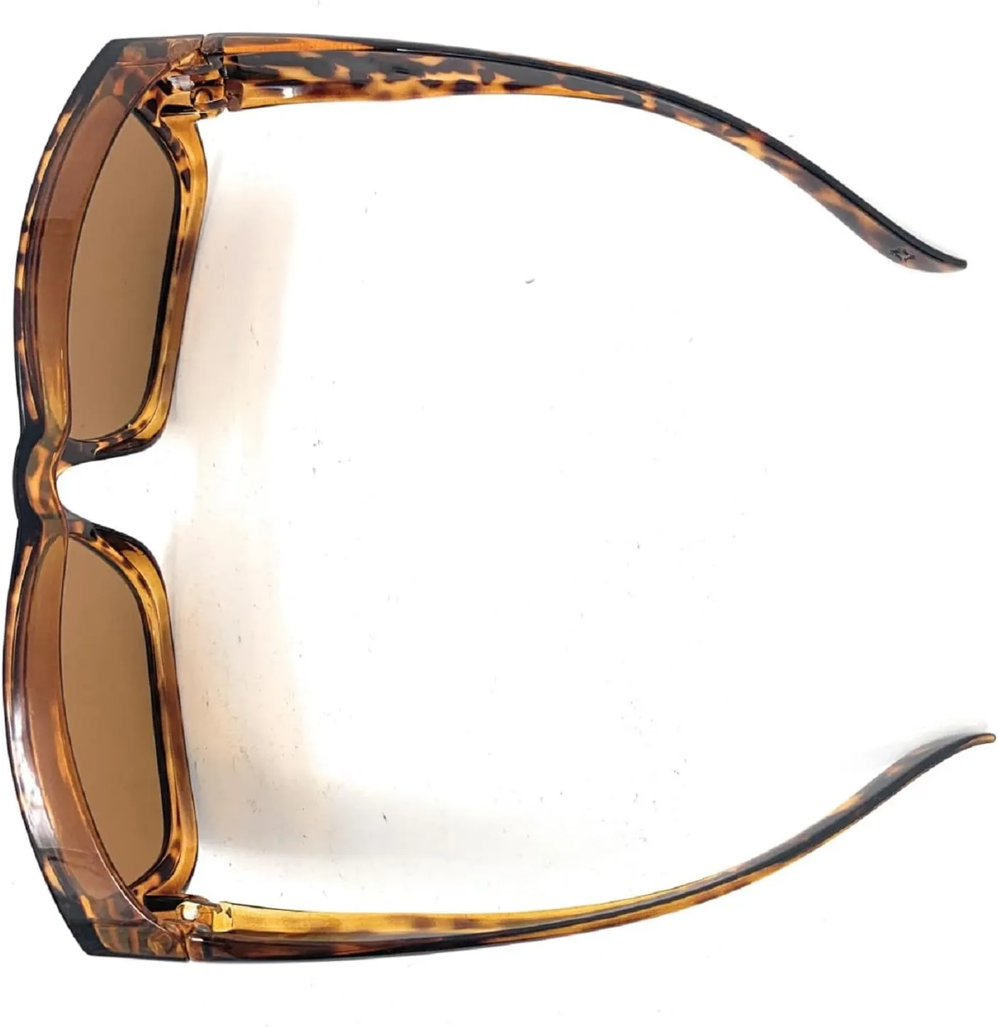The Mirrored Fit Over Glasses, OTG, Polarized Unisex Wrap-Around Sunglasses for Men and Women