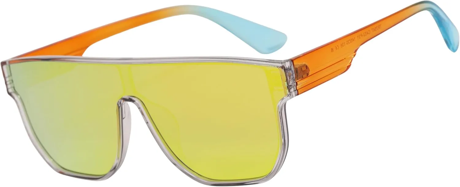 TR90 Frame Polarized Sunglasses – Lightweight UV400 Protection Sports & Fashion Sunglasses for Men & Women