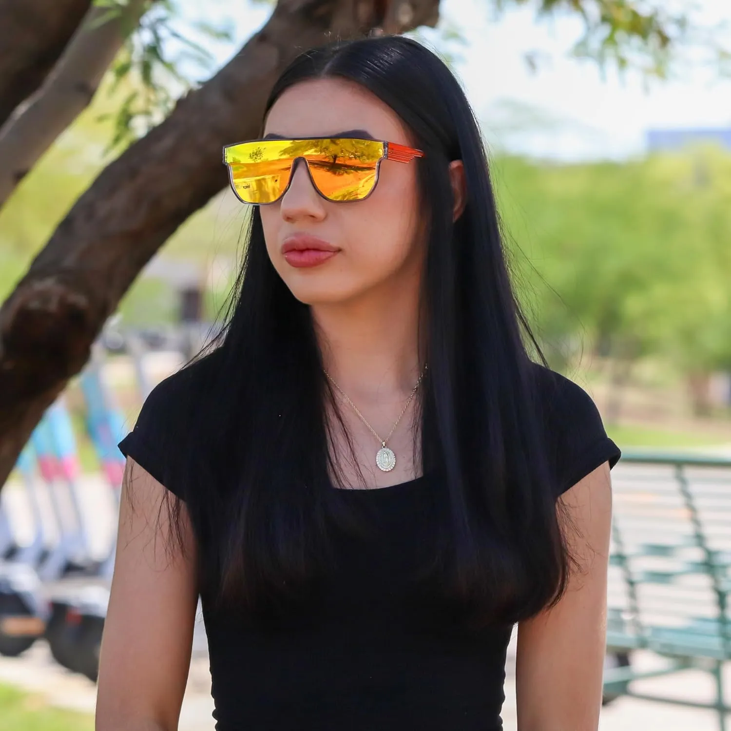 TR90 Frame Polarized Sunglasses – Lightweight UV400 Protection Sports & Fashion Sunglasses for Men & Women
