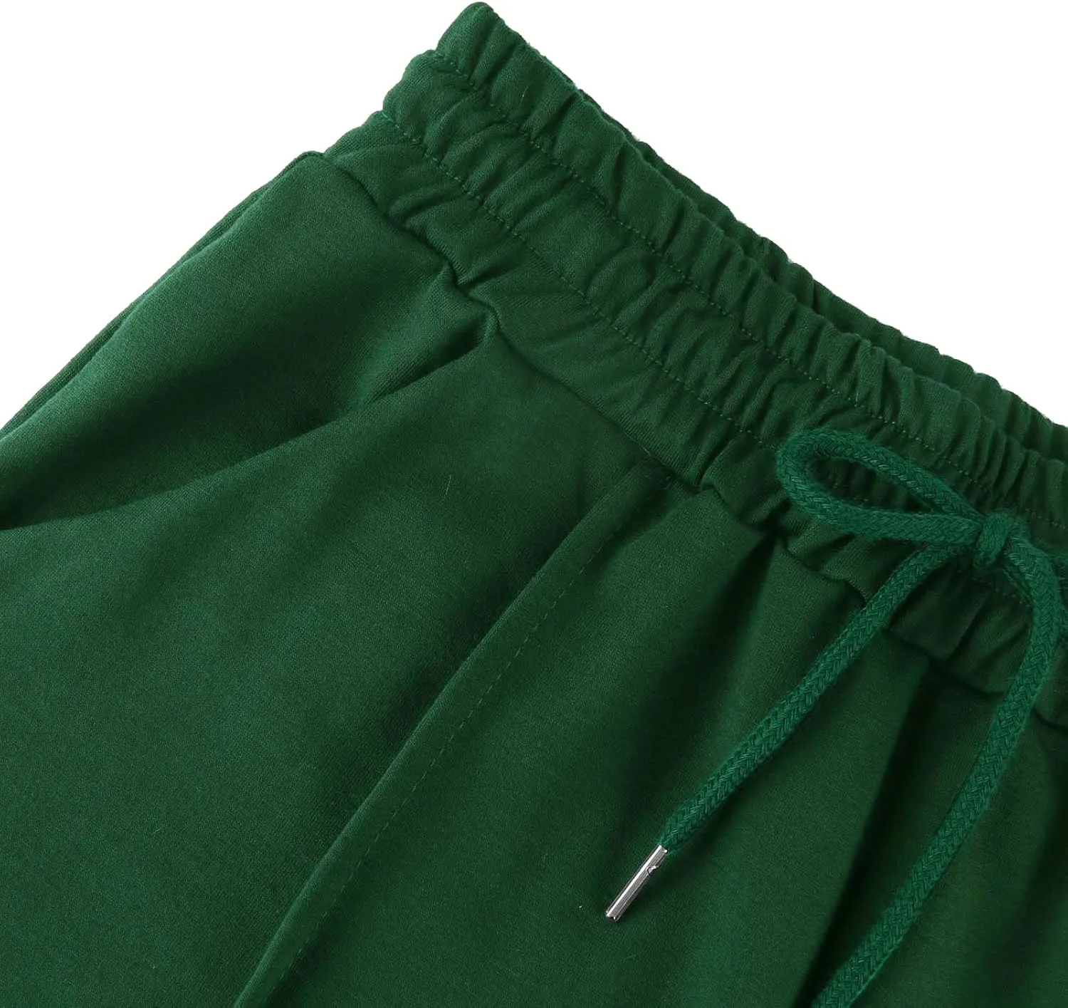 Track Pants for Women Baggy High Waisted Wide Leg Sweatpants Oversized Lightweight Lounge Pants with Pockets