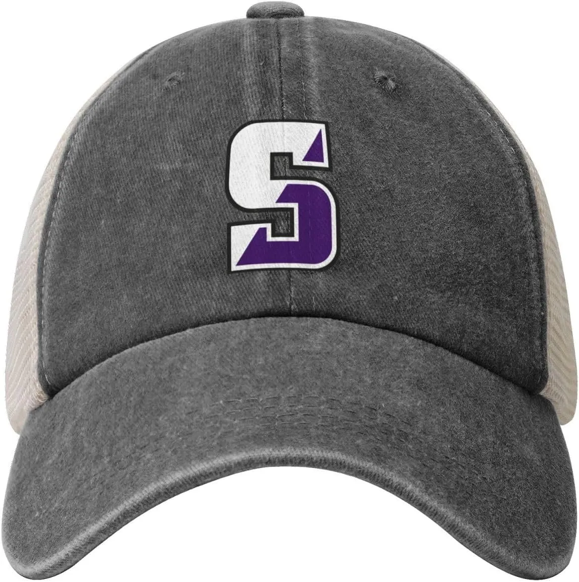 University A of Scranton Logo Adjustable Baseball Cap Sport Vintage Washed Mesh Baseball Cap