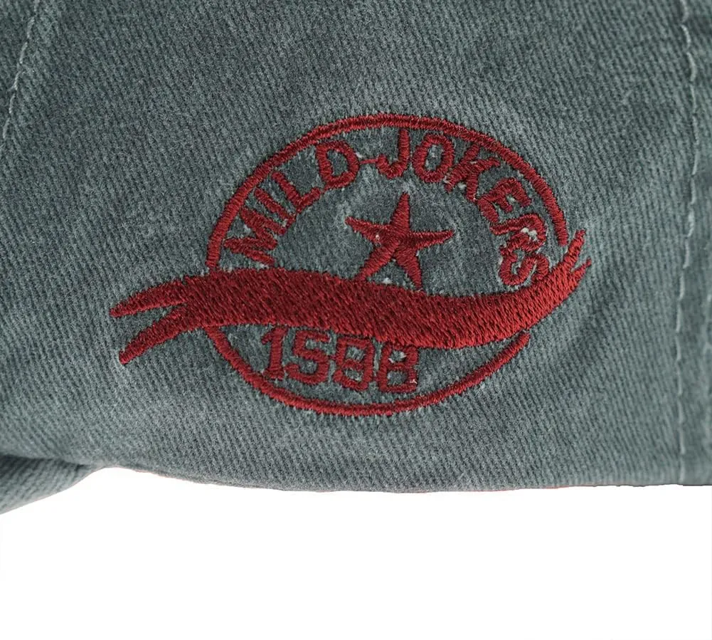 Vintage Baseball Cap 100% Cotton Trucker Hat Embroidered W Sunhat Retro Frayed Edge Outdoor Cap Unisex