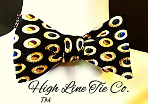 Vintage Reversible Silk Self-Tie Bow Tie
