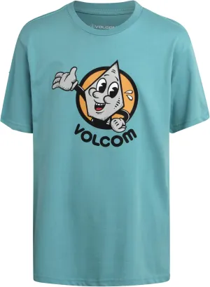 Volcom Boys T Shirt - Cotton Blend Short Sleeve Graphic Tees Casual Graphic T Shirts - Cool Shirts for Boys (Size 8-16)