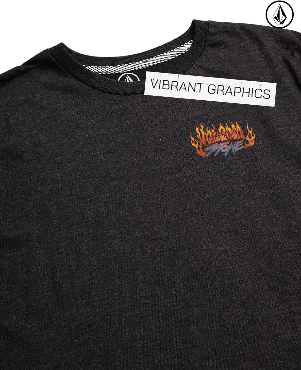 Volcom Boys T Shirt - Cotton Blend Short Sleeve Graphic Tees for Boys - Cool Casual Graphic T Shirts (Sizes: 8-16)