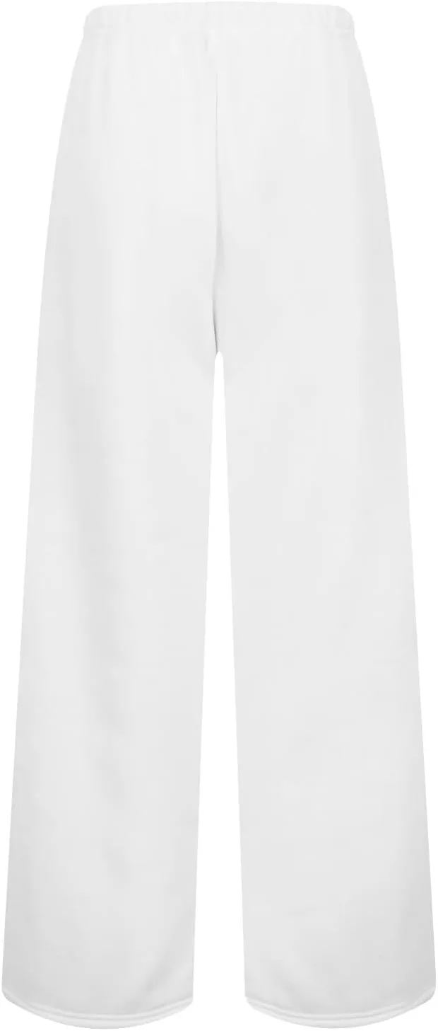 Wide Leg Sweatpants Women Low Rise Baggy Fleece Pants Y2k Drawstring Lounge Pants with Pockets Workout Athletic Pants