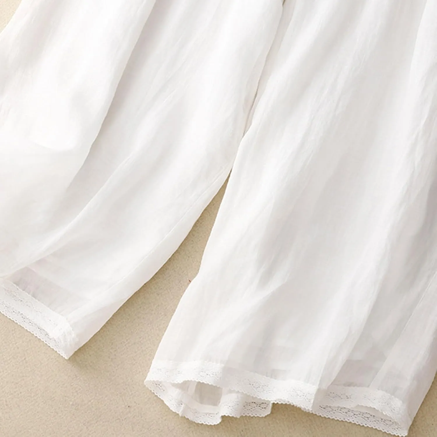 Women Palazzo Pants 2024 Trendy Wide Leg Linen Pants Summer Casual Culottes Gaucho Pants Dressy Causal Clothes 2024
