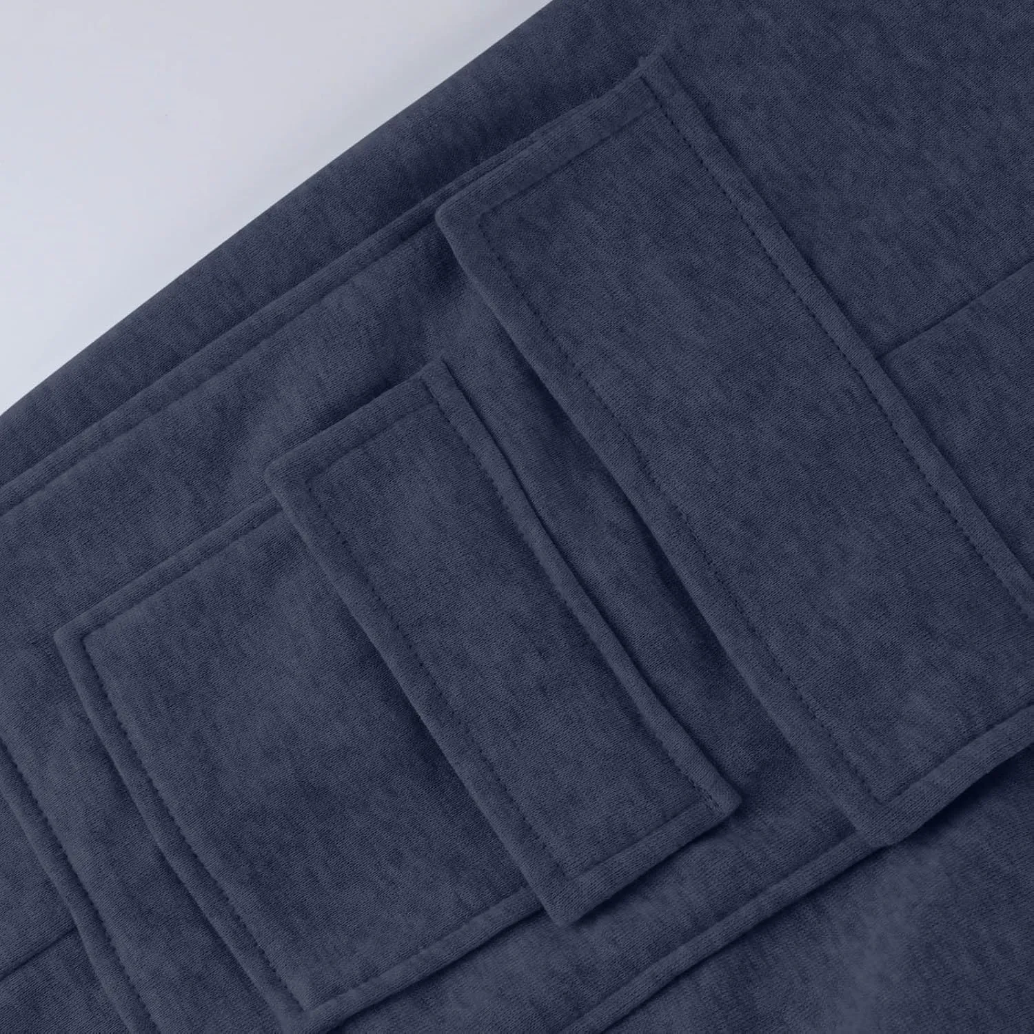 Womens Cargo Sweatpants Oversized Fleece Joggers with Pockets Elastic Waist Cargo Pants Baggy Straight Leg Sweatpants
