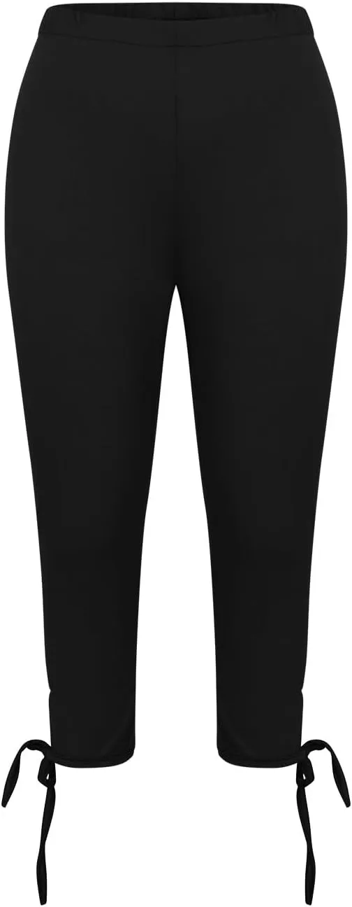 Womens Elastic Casual Scrunch Leggings High Waist Butt Beach Floral Tights Tummy Control Workout Ladies Yoga Pants