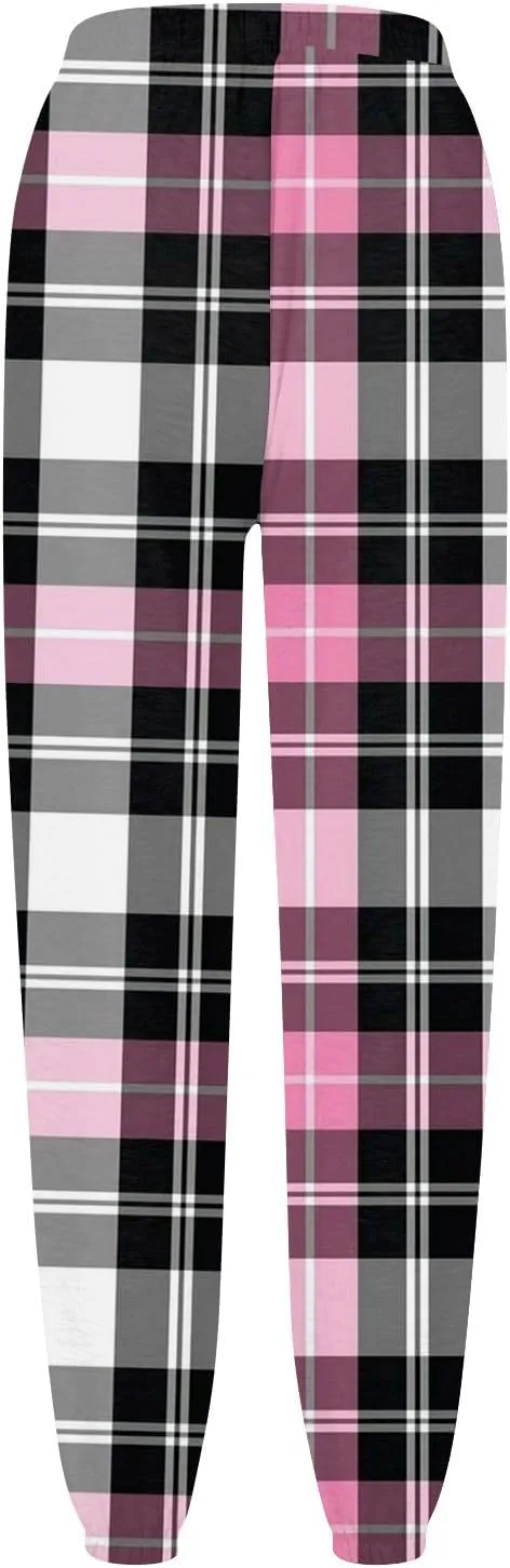 Womens Joggers Pants with Pockets Wide Leg Sweatpants for Women Spider Wed Graphics Plus Size Y2k Lounge Pants