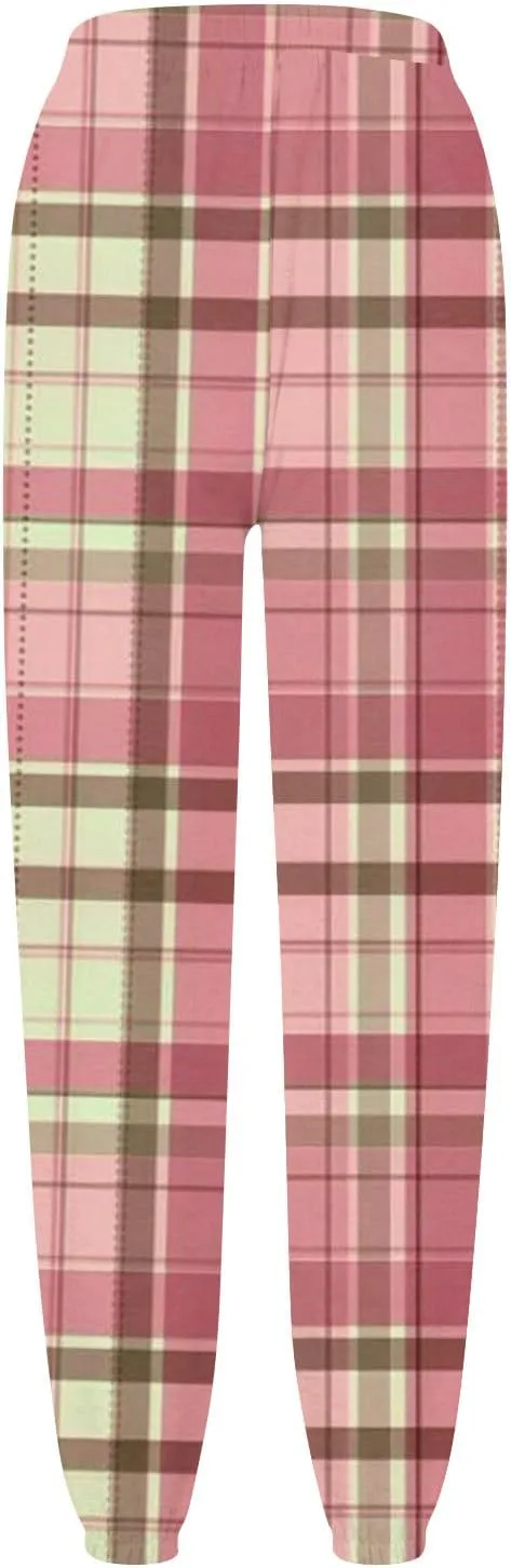 Womens Joggers Pants with Pockets Wide Leg Sweatpants for Women Spider Wed Graphics Plus Size Y2k Lounge Pants