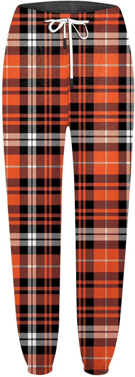 Womens Joggers Pants with Pockets Wide Leg Sweatpants for Women Spider Wed Graphics Plus Size Y2k Lounge Pants