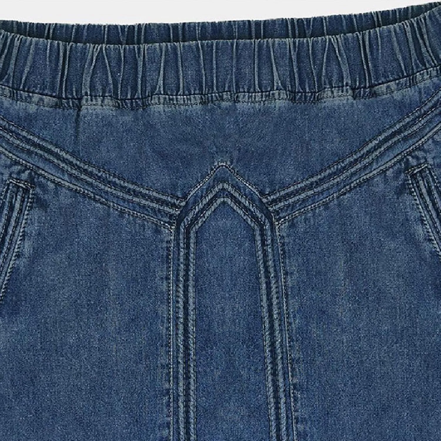 Women's Plus Size Denim Maxi Skirts with Frayed Hem, Pockets, Elastic Waist Stylish Casual Ankle Length Jean Skirt