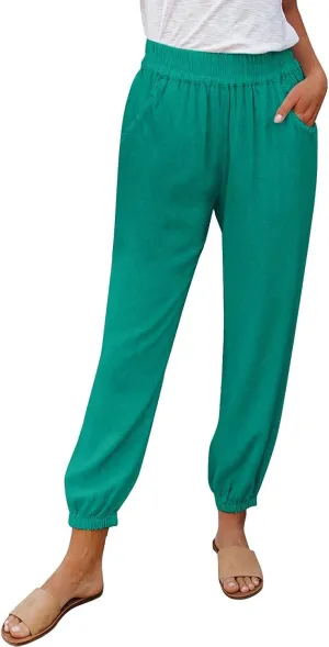 Womens Sweatpants Plus Size Baggy High Waisted Oversized Causal Graphic Cinch Bottom Joggers Sweat Pants Pocketed