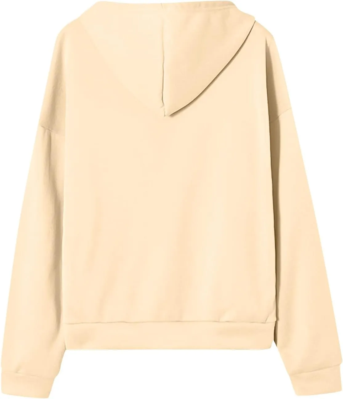 Womens Zip Up Hoodies Long Sleeve Oversized Sweatshirts Y2K Jacket with Pockets 2025 Fall Fashion Clothes