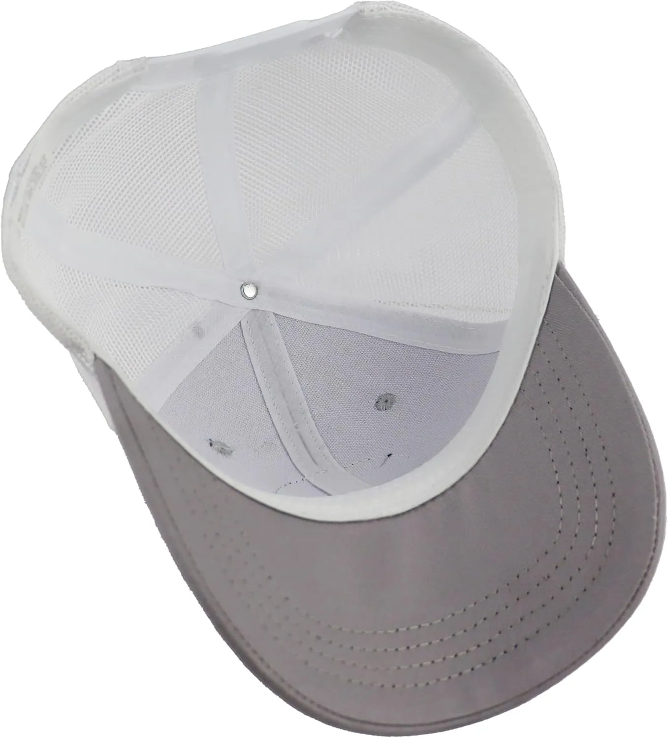 World Best Dad Ever Trucker Hat with Leather Patch, Adjustable Embroidered Washed Cotton Father Day Daddy Baseball Cap