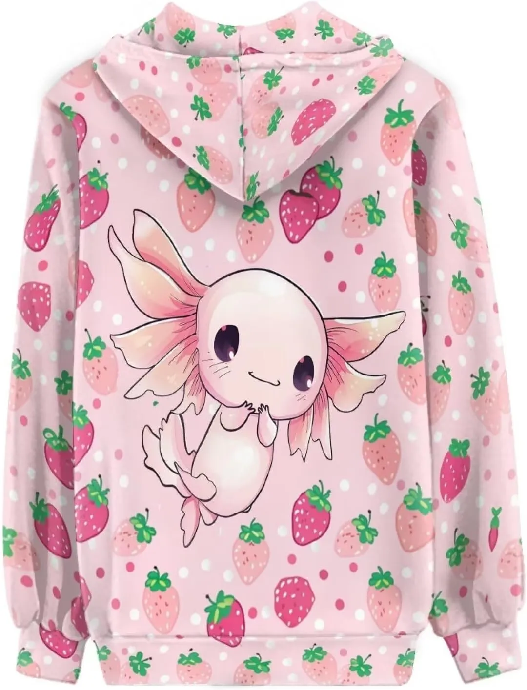 ZOUTAIRONG Trendy Zip Up Jacket Hoodies for Teen Girls Fall Clothes XS-5XL Activewear Fashion Tops Y2K Clothing